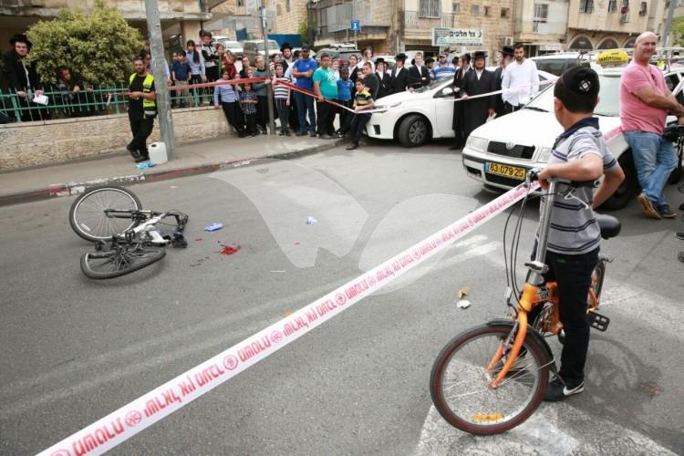 Bicycle Accident in Jerusalem 10.4.16