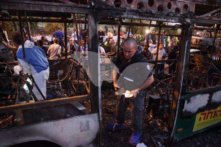 Bus explosion in Jerusalem