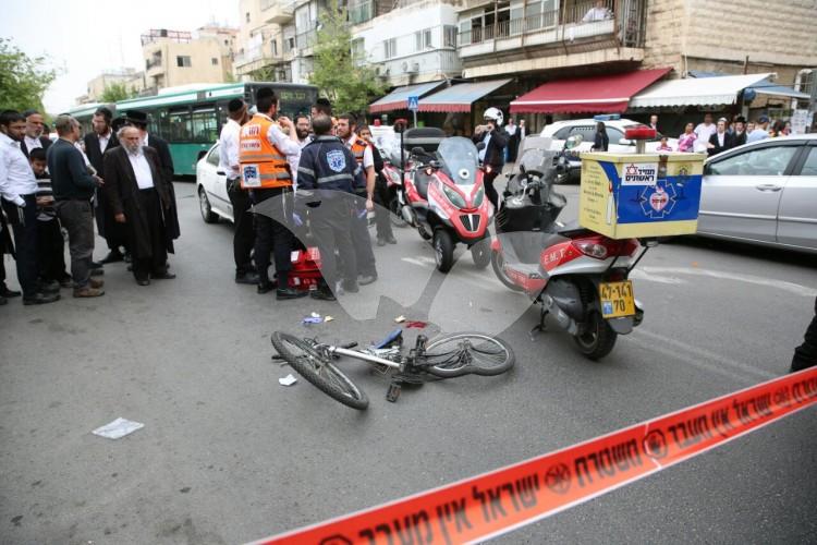 Bicycle Accident in Jerusalem 10.4.16