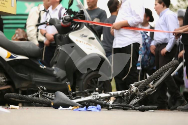 Bicycle Accident in Jerusalem 10.4.16