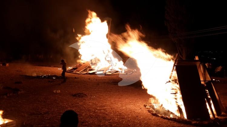 Lag Ba’omer Bonfire in Jerusalem