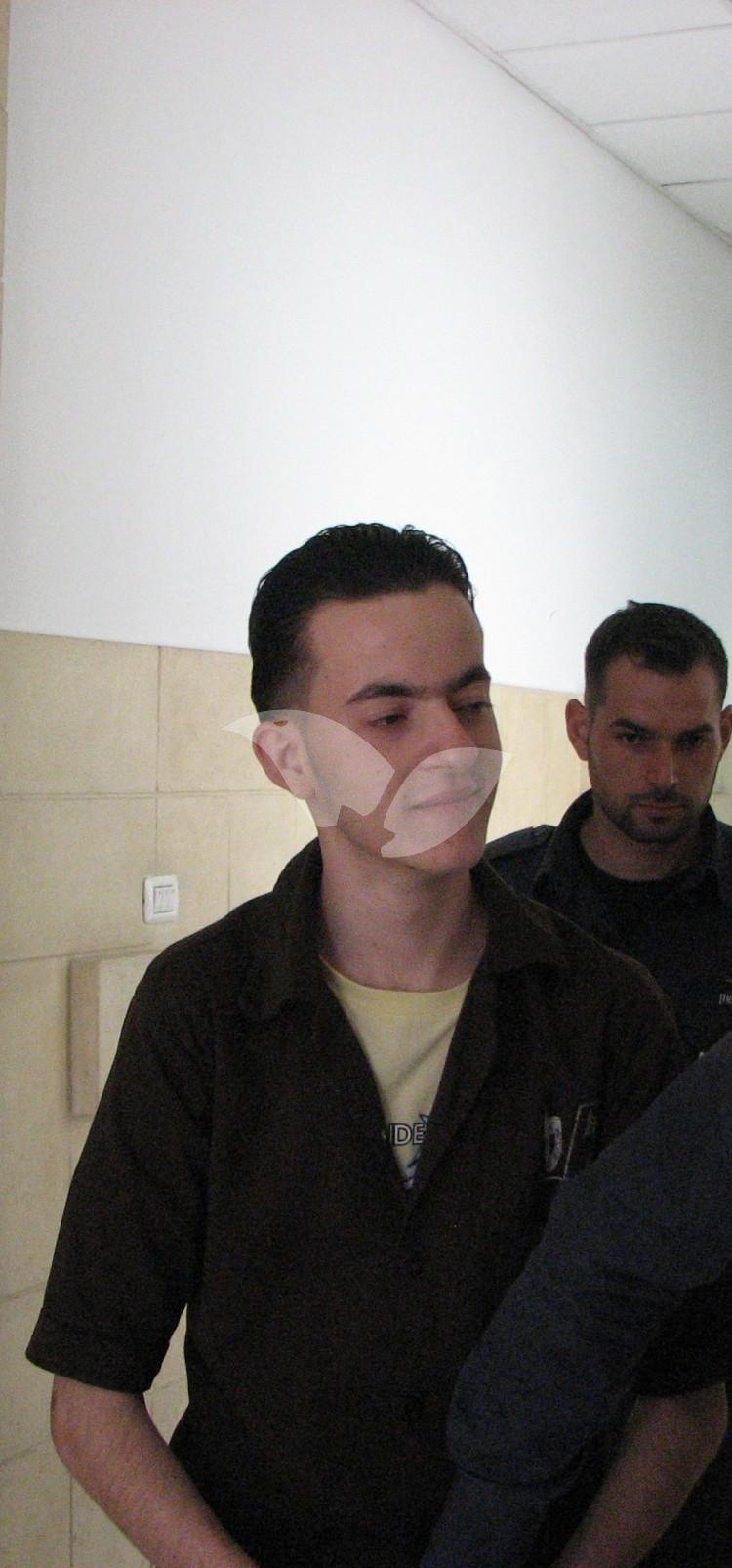 Palestinian Terrorist Abdelrahman Hadarah in Court 17.5.16