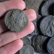 Hoard of Ancient Silver Coins Discovered Near Modi’in 07.06.2016