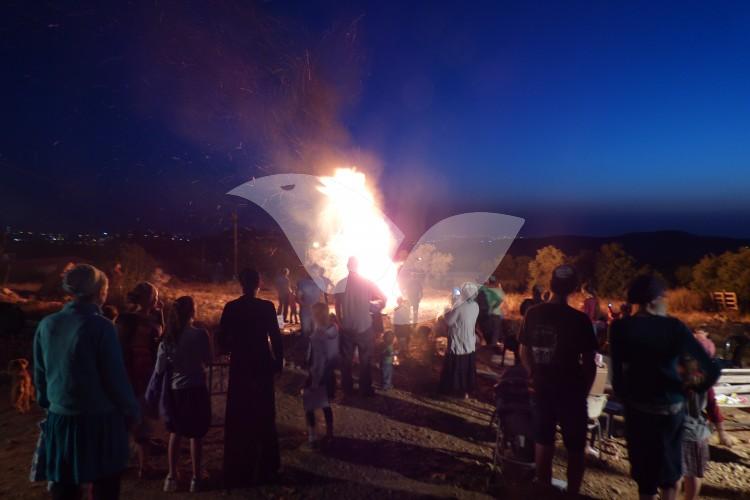 Lag Ba’omer Bonfire Celebrations In Binyamin Region 25.5.2016