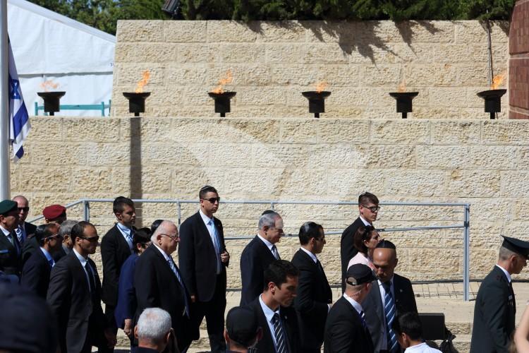 President Reuven Rivlin At Yad Vashem