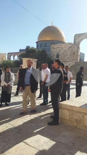 Yehuda Glick Visits Temple Mount 23.5.16