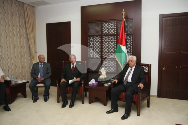 Israeli Mayors, led by Shlomo Bohbot, Meet With Palestinian President Mahmoud Abbas in Ramallah 31.5.16