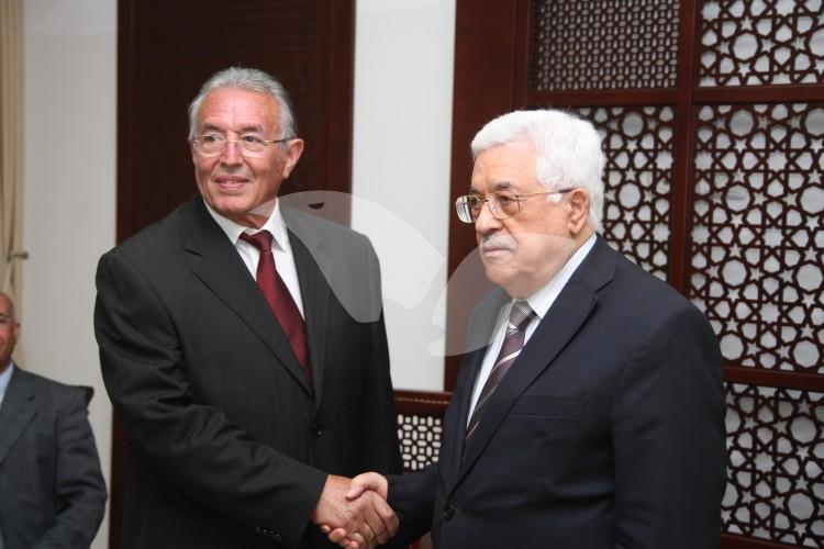 Ma’alot Tarshiha Mayor Shlomo Bohbot Meets With Palestinian President Mahmoud Abbas in Ramallah 31.5.16