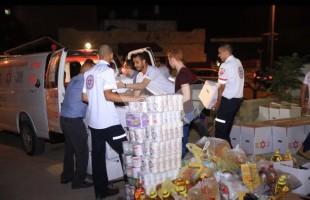 Ramadan Food Drive Organized by Magen David Adom Volunteers in Baqa al-Gharbiyye, 5.6.16. Credit: MDA Spokesperson