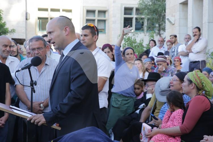 Funeral of Hallel Ariel, 13, Murdered in Kiryat Arba Stabbing Attack 30.6.16