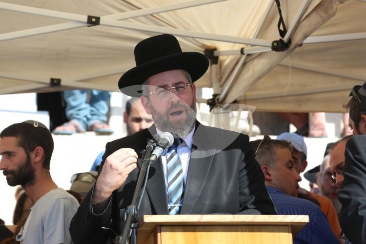Funeral of Terror Victim Rabbi Michael Mark 3.7.16
