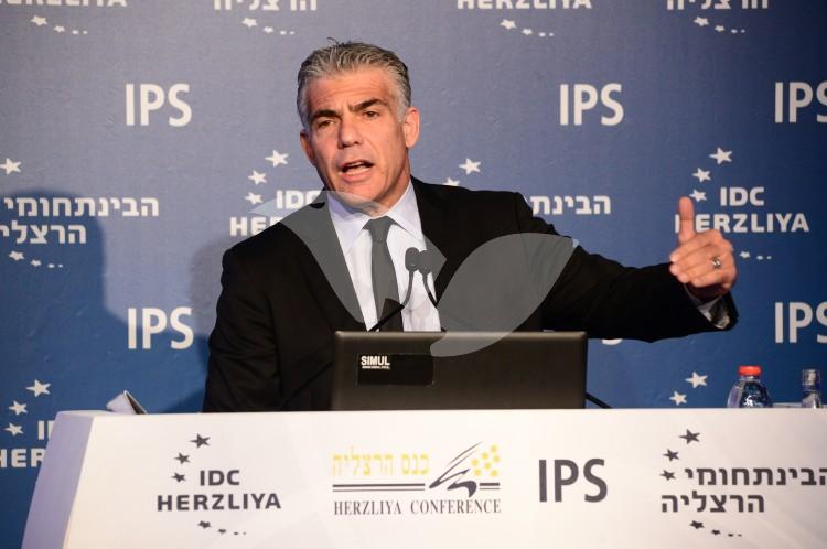Yair Lapid at the Herzliya Conference