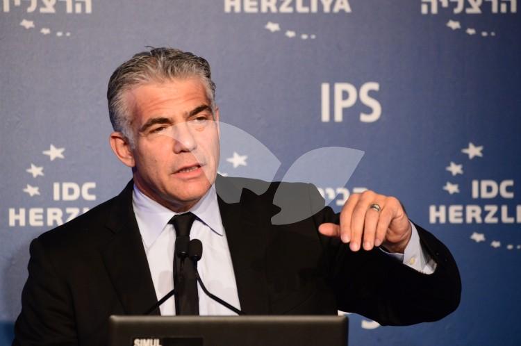 Yair Lapid at the Herzliya Conference