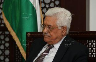 Palestinian President Mahmoud Abbas (Abu Mazen) in Ramallah