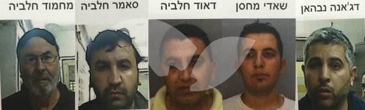Palestinian Men Arrested by Shin Bet