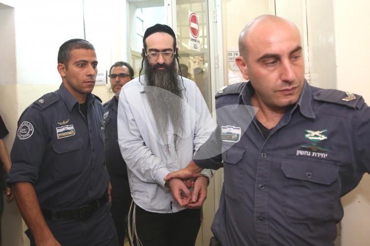 Yishai  Schlissel in the Jerusalem District Court