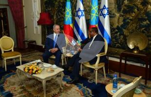 Prime Minister Netanyahu With Ethiopian Prime Minister 7.7.16