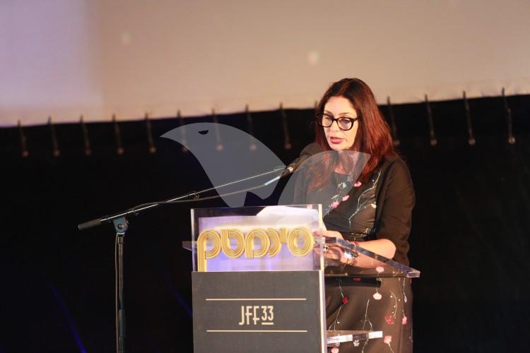 Minister of Culture Miri Regev at the Jerusalem Film Festival