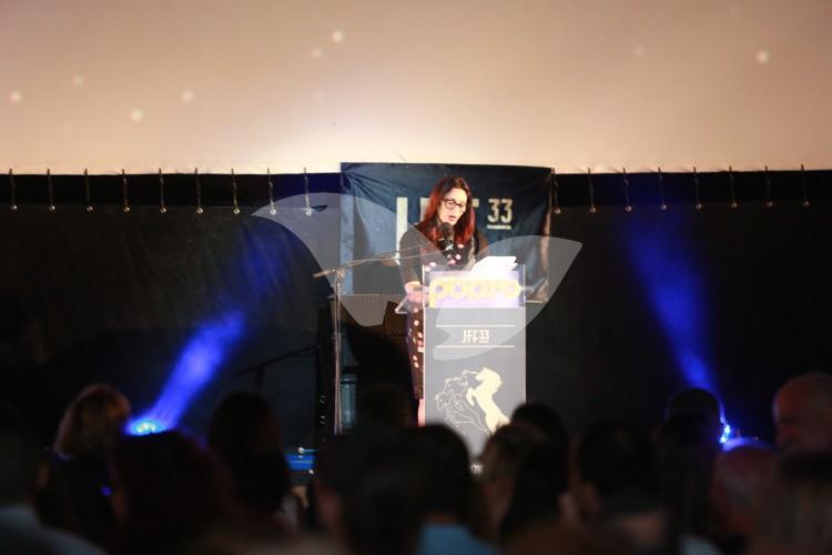 Minister of Culture Miri Regev at the Jerusalem Film Festival