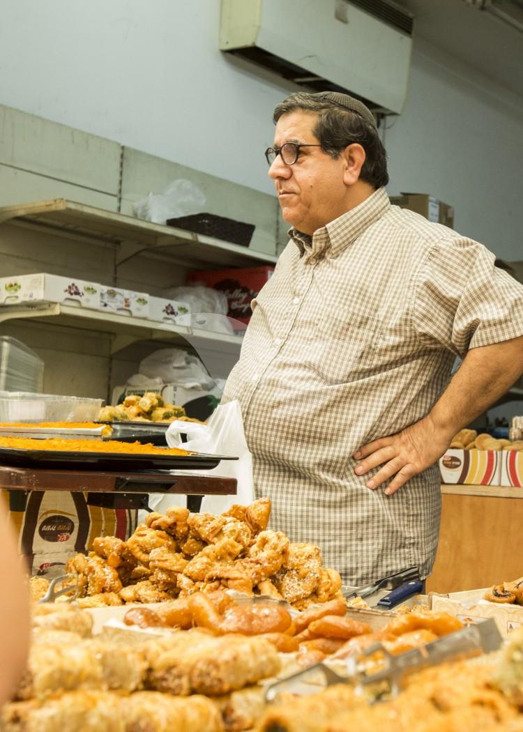 Pastry Dealer at Mahane Yehuda Market (The Shuk)