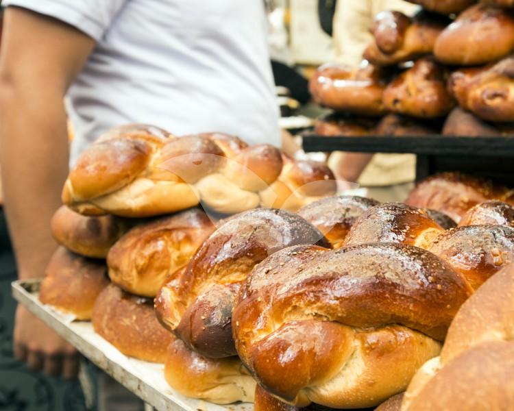 Chala Bread at Mahane Yehuda Market (The Shuk)