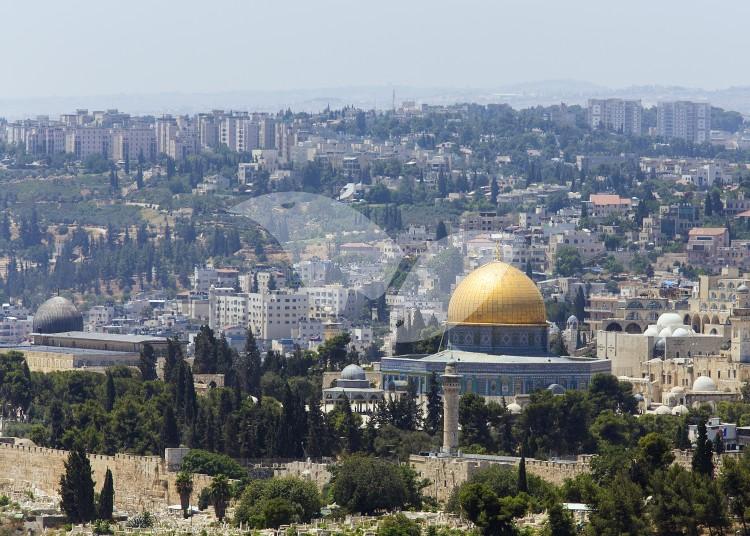 Temple Mount from Mount Scopus
