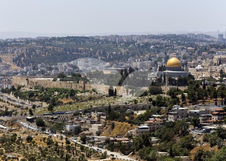Temple Mount from Mount Scopus