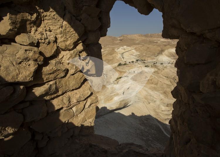 Masada – View of the Roman Ramp