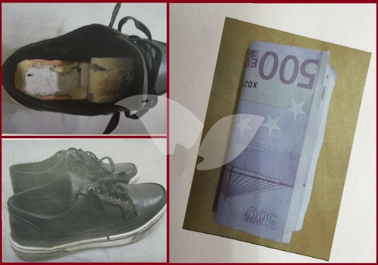 Shoes Used for Smuggling Terror Money