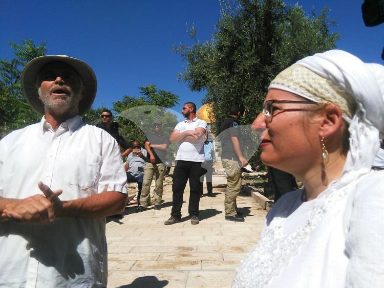 The Parents Of Hallel Yaffa Ariel Visit The Temple Mount