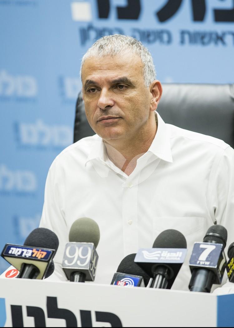 Minister of Finance Moshe Kahlon