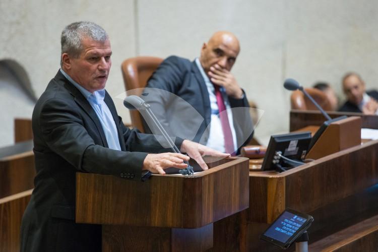 MK Mickey Rosenthal Speaks In The Knesset