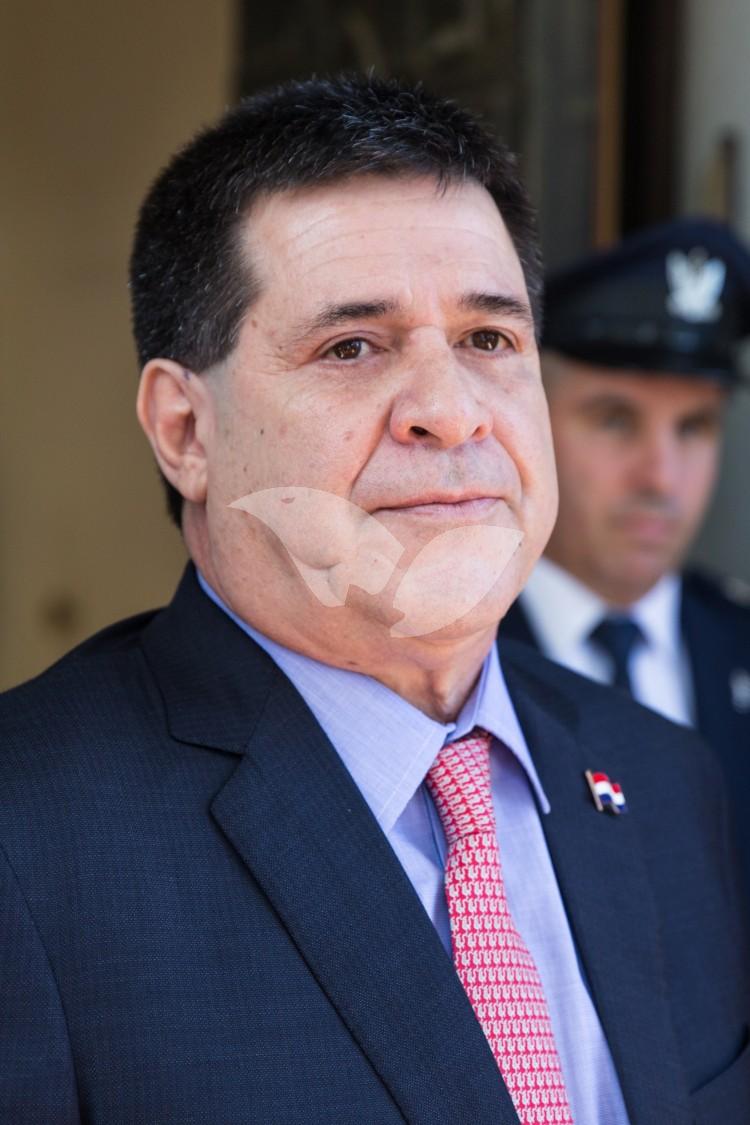 Paraguay President Horacio Cartes in Israel, 18.07.2016
