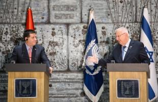 Paraguay President Horacio Cartes Visits President Reuven Rivlin