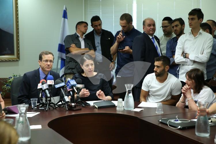 Zionist Union Faction Meeting