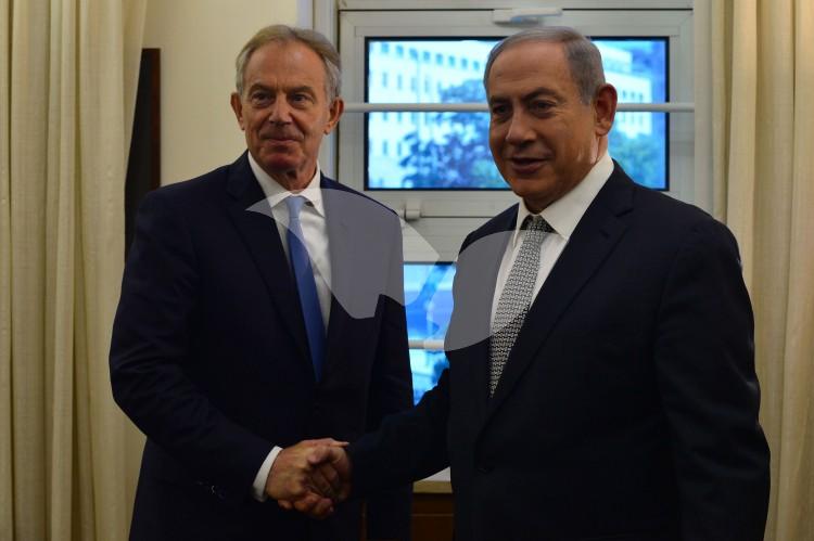 Tony Blair Meets Netanyahu 11.07.2017