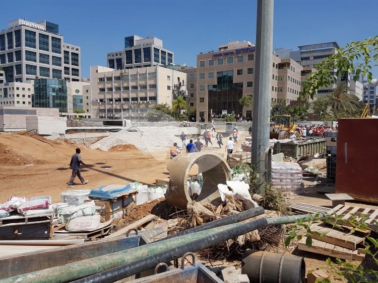 Parking Lot Collapse in Tel Aviv Rescue Efforts