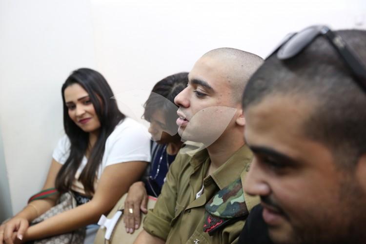 Hebron Shooter Elor Azaria During his Trial 28.8.16