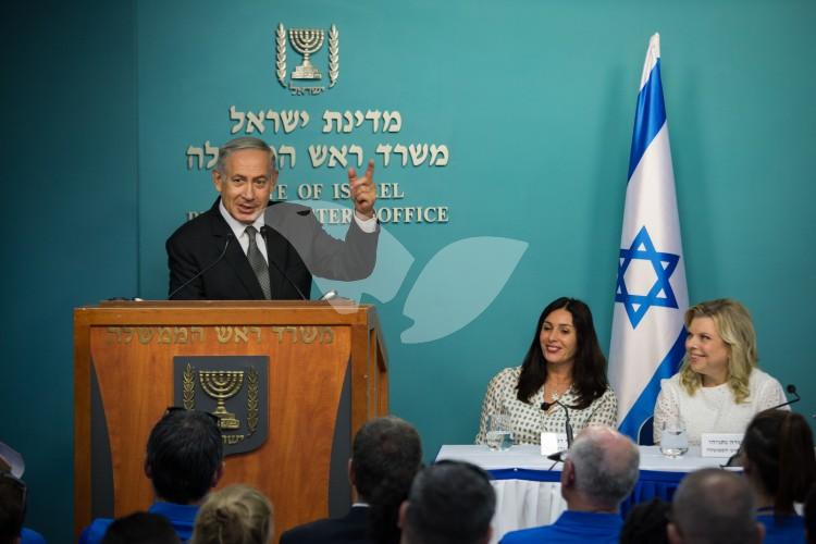 Prime Minister Netanyahu Meets the Olympic Team 30.8.16