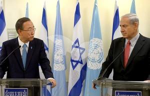 Prime Minister Benjamin Netanyahu meets Secretary-General of the United Nations Ban Ki-moon at the Prime Minister’s house in Jerusalem 16.08.2013