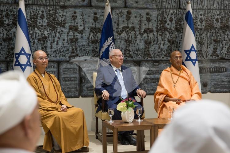 President Rivlin Meets Religious Leaders from East Asia