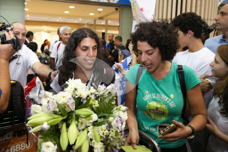 Reception of the Israeli 2016 Paralympic Games Delegation to Rio at Ben-Gurion Airport