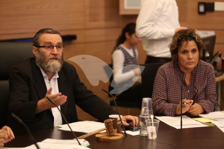 MK Moshe Gafni (United Torah Judaism) at Knesset Discussion 26.9.16