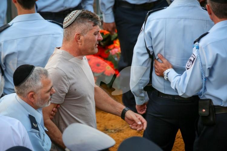 Funeral of Officer Yossi Kirma at mount Herzel Cemetery