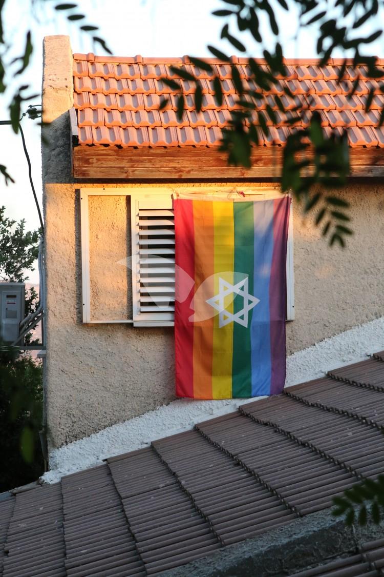 LGBT flag in Shiloh