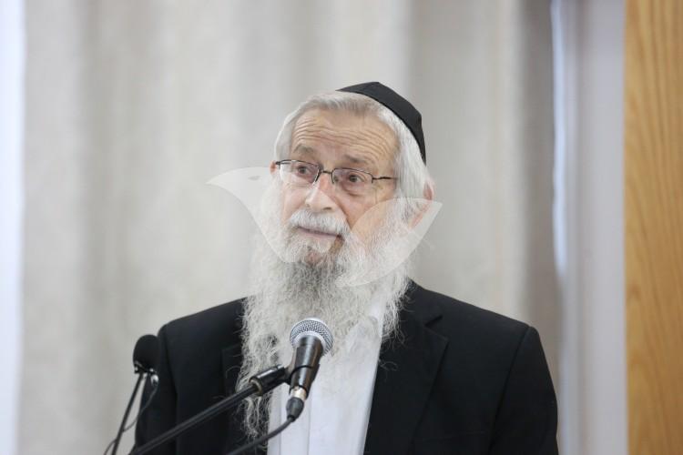 Rabbi Zalman Baruch Melamed Prayer Service and Rally in Defense of Amona
