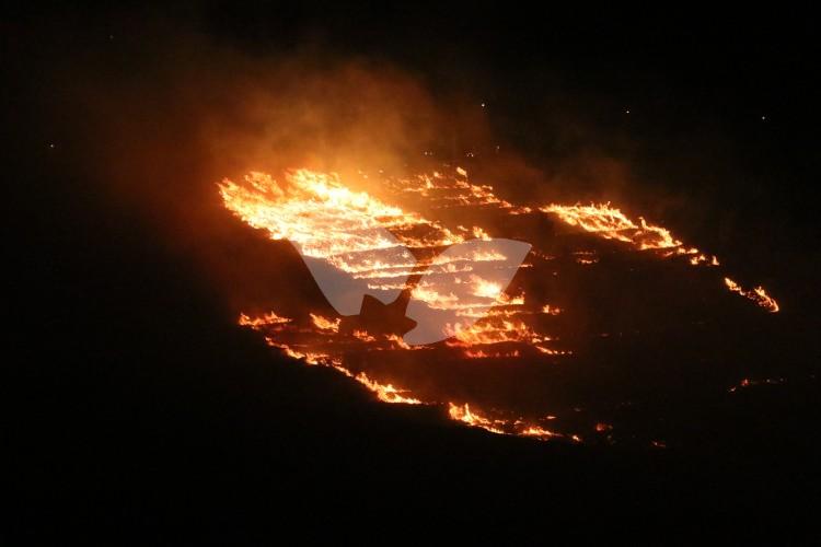 Wildfire near Talmon 23.11.16