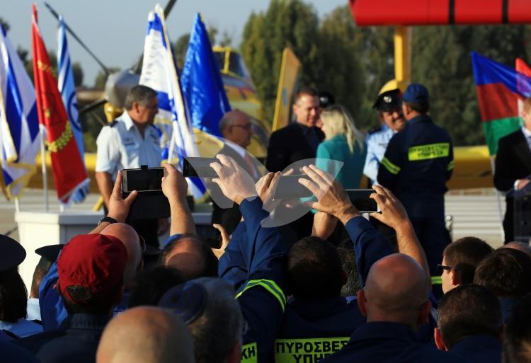 Acknowledgement Ceremony for Foreign Firefighter Delegations that Helped Israel to Cease the Wildfires