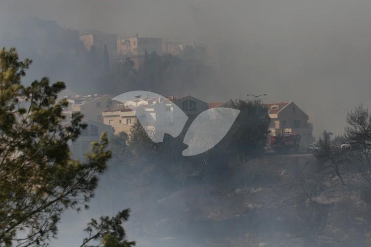 Fire in Haifa on the morning of November 24