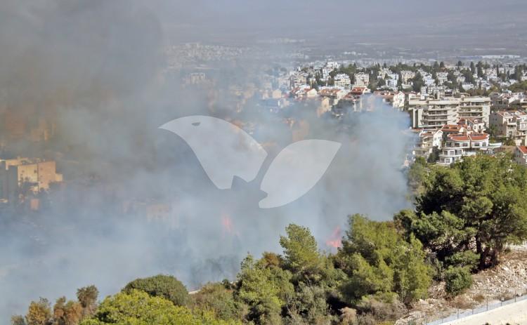 Fire in Haifa on the morning of November 24